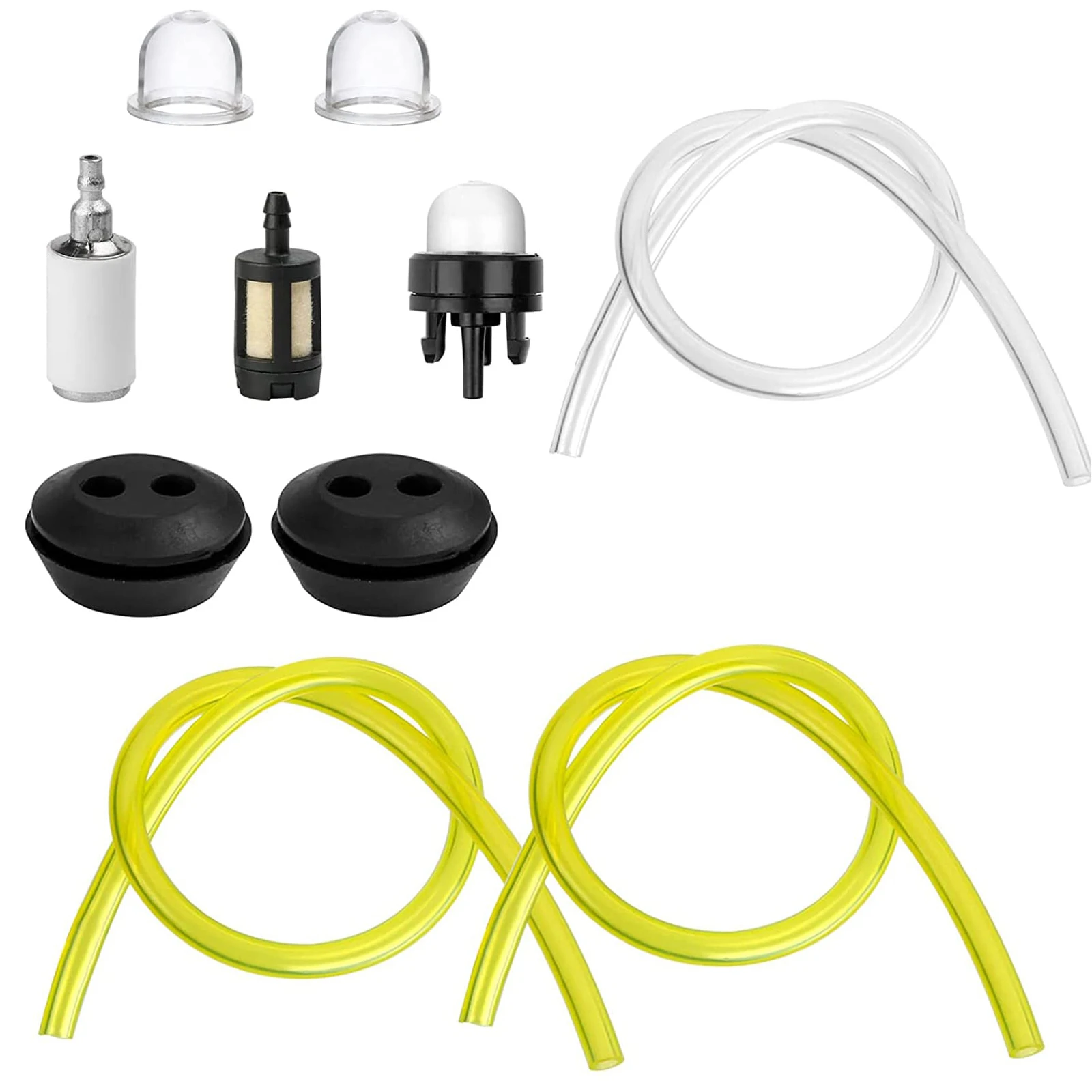 Fuel Line Hose Tube, Fuel For Primer Bulb Grommet Accessories Garden Tools Mower S-trimmer Trimmer Cutter Tools Parts