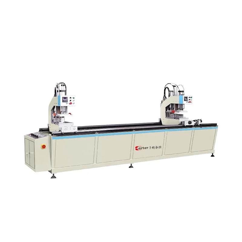 for 2 head Pvc Upvc Window making  double head upvc welding machine