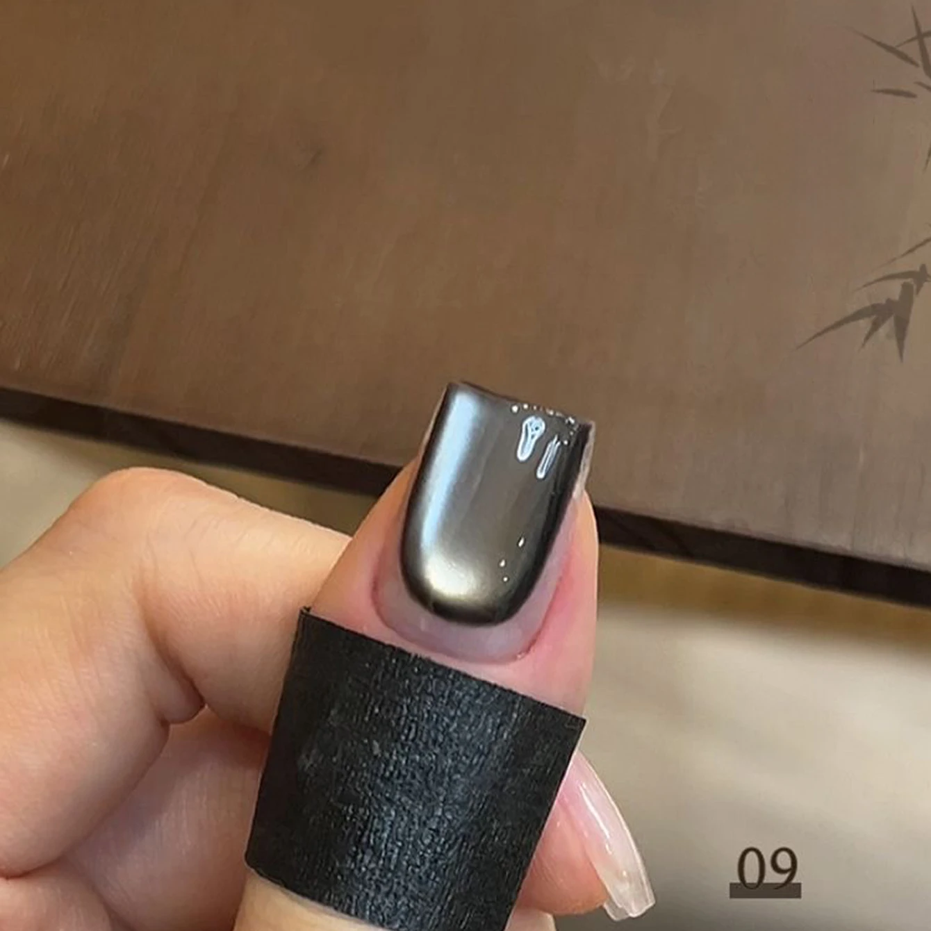 MIANEL 10ML Rauchgrauer Katzenaugen-Gel-Nagellack 2026 Neuer Trend, Funkelnd & Schmeichelnd, Grauton Glasperlen Katzenaugen-Nägel – Detail 15