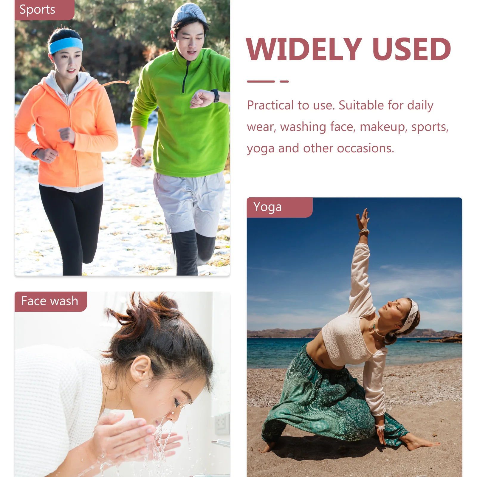 

1 комплект, впитывающие спа-браслеты, повязка на голову для мытья лица, водонепроницаемый браслет на запястье, спортивная повязка для женщин, спортивные браслеты