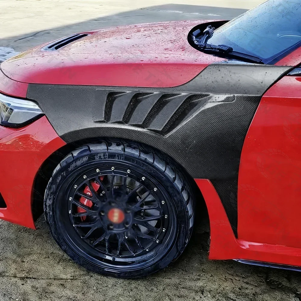 

High Quality Carbon Fiber Fender with High Polished Surface Screw Easy Installation & Fitment Tested for for Type R FL5