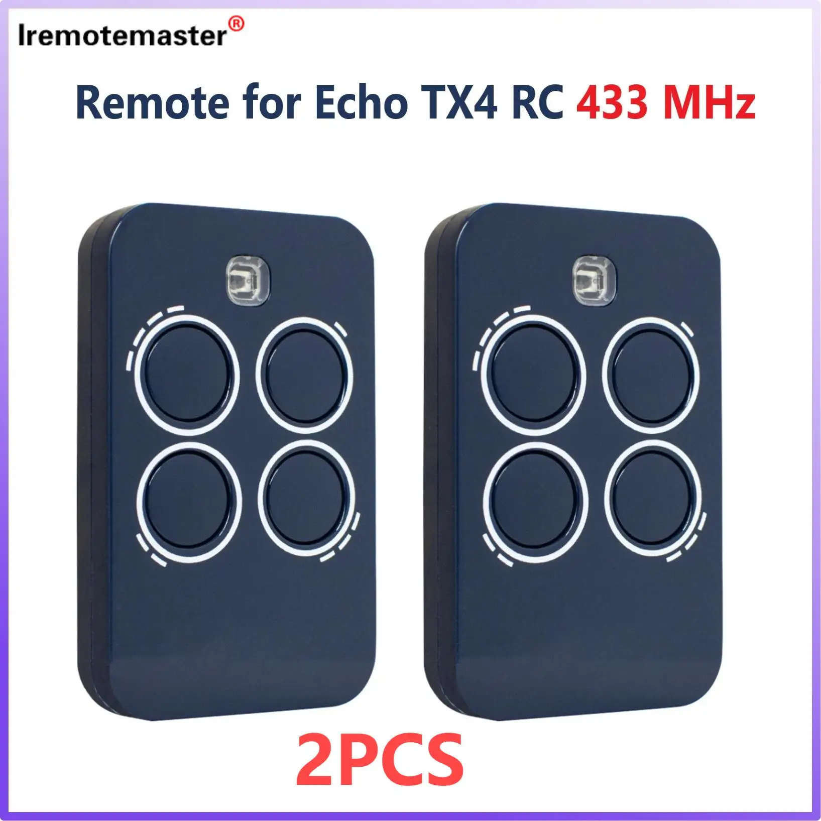 

For Echo TX4 RC 433 MHz Remote Control Transmitter Garage Door Openers 433MHz Rolling Code Electric Gate for Remote Control