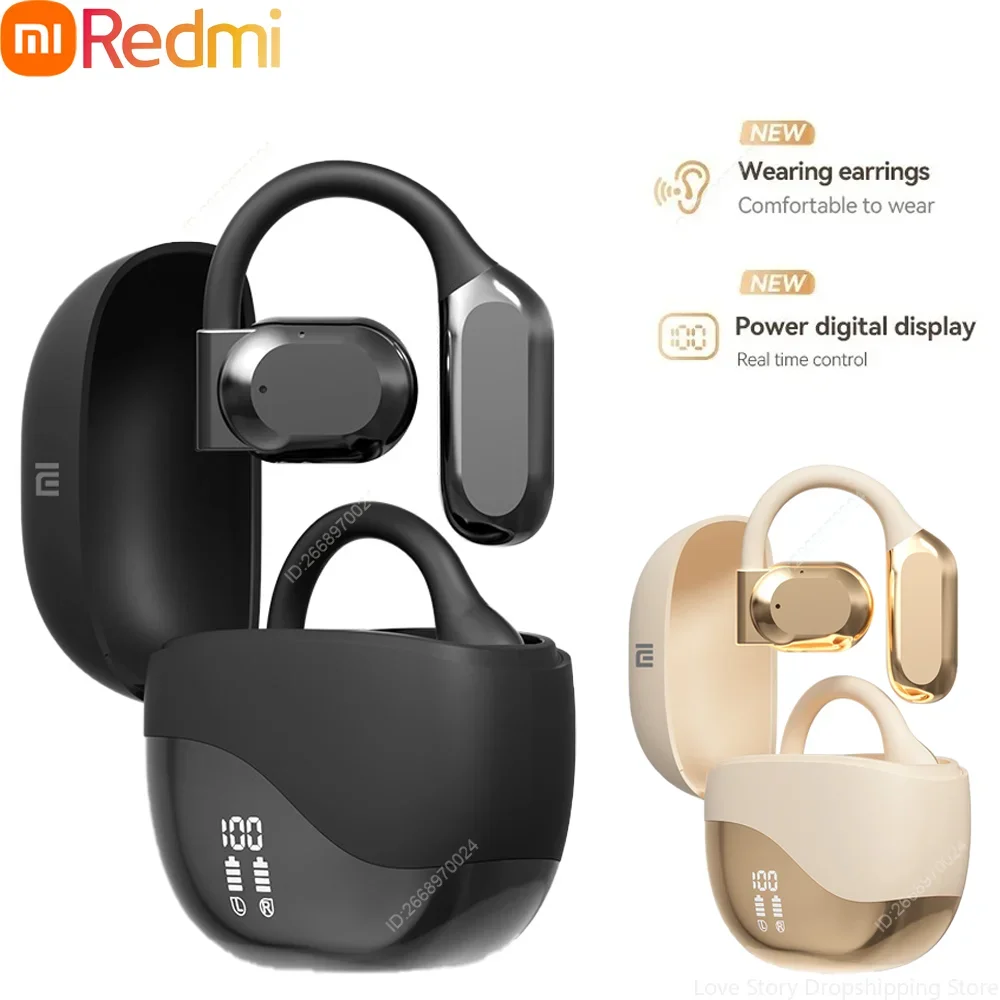 Xiaomi Redmi Open Ear Earphones Air Conduction Waterproof Painless Wearing Headphones Running Headsets with Mic Wireless Headset