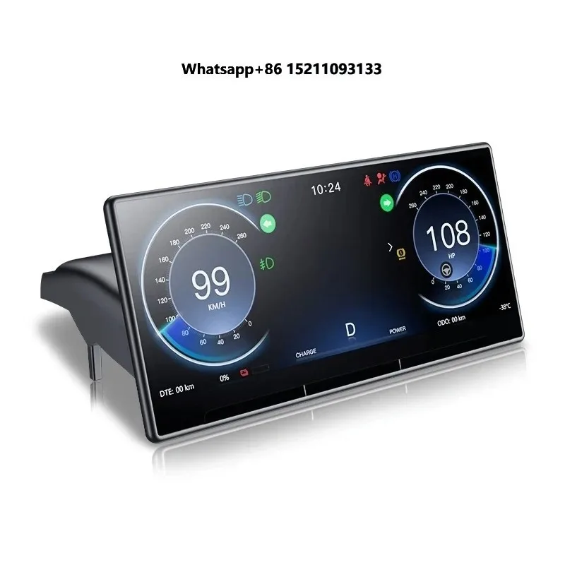 Headup Display Car  Dashboard Speed Meter Tire Pressure IPS 8.9
