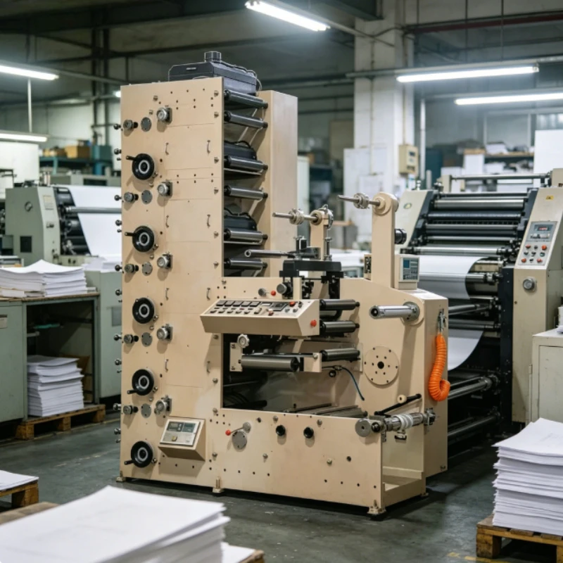 Customized Automatic Flexographic Letterpress Printing Machine New Condition for Paper and Label Printing