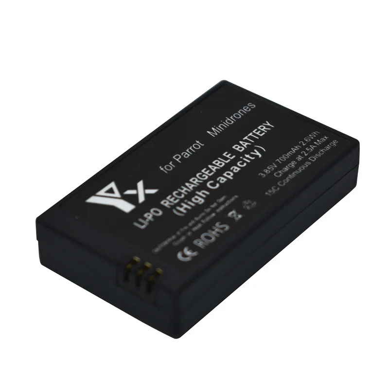 Ulepszony akumulator LiPo i ładowarka 3.85V 700mAh do skakania papugi Sumo Swing Mambo toling Spider Mini Drone