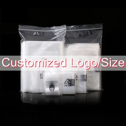 Ziplock Plastic Bags Customized Logo/Size/Color Contact Us Jewelry Retail Accessory Storage Packaging Personalise For Business