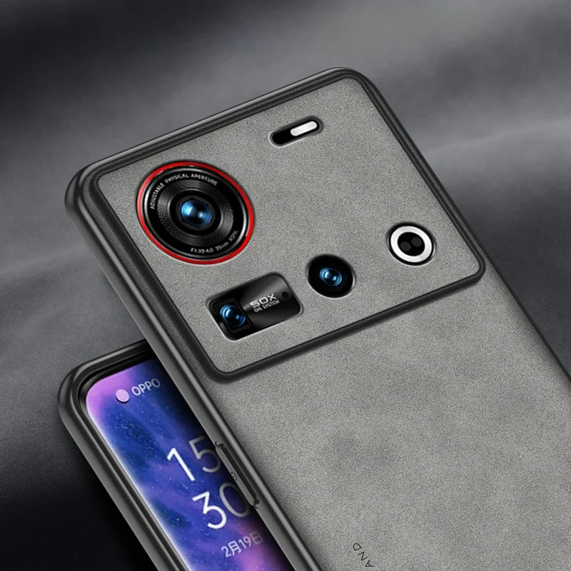 For ZTE nubia Z70 Ultra Skin Feel Shockproof Matte Leather Case Soft Back Cover Funda For ZTE nubia Z70 Ultra