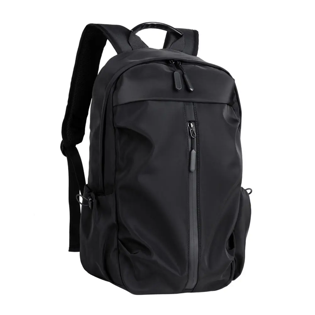 

Men's Backpack Polyester 14 Inch Laptop Black Student Travel Casual Wear Resistant Breathable Anti Seismic Shoulder