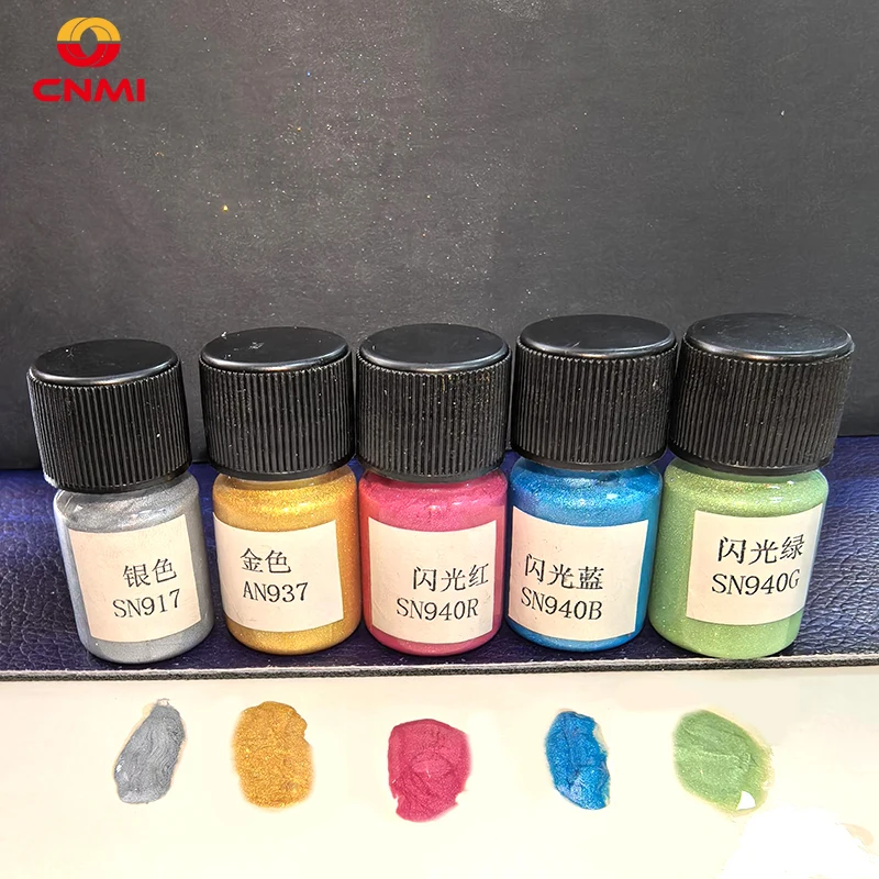 10g 5pcs Shimmer Silicone Pigment Paste Oily Solid Color DIY Pinch  AB Silicone Glue High Concentration Coloring Dye Mold Tools