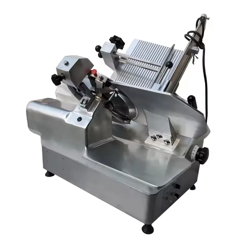 

Stainless steel commercial high efficiency automatic meat cutter frozen meat cutter
