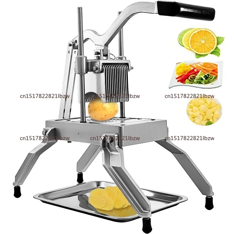 Manual commercial slicer for onion, tomato, potato & fries