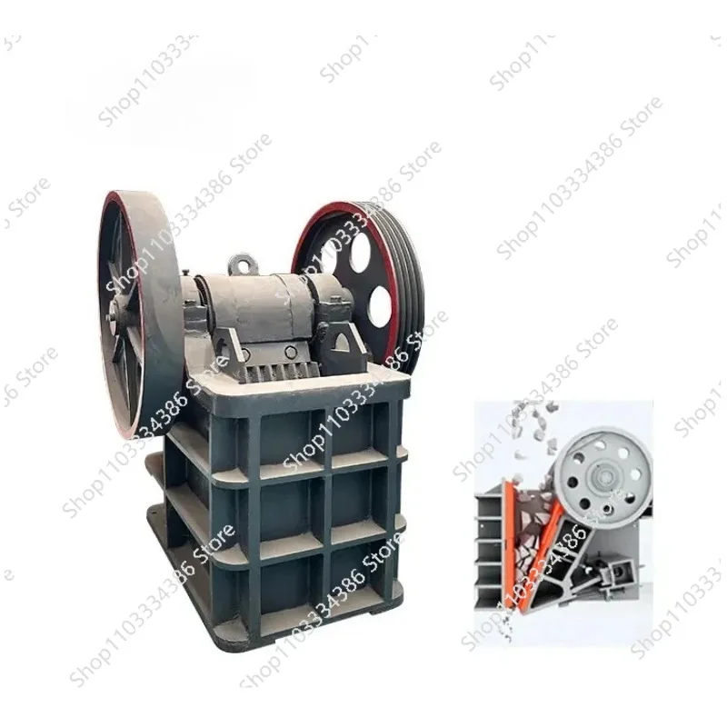 150*250 Mini Mobile Limestone Rock Stone Jaw Crusher Machine with Vibrating Screen
