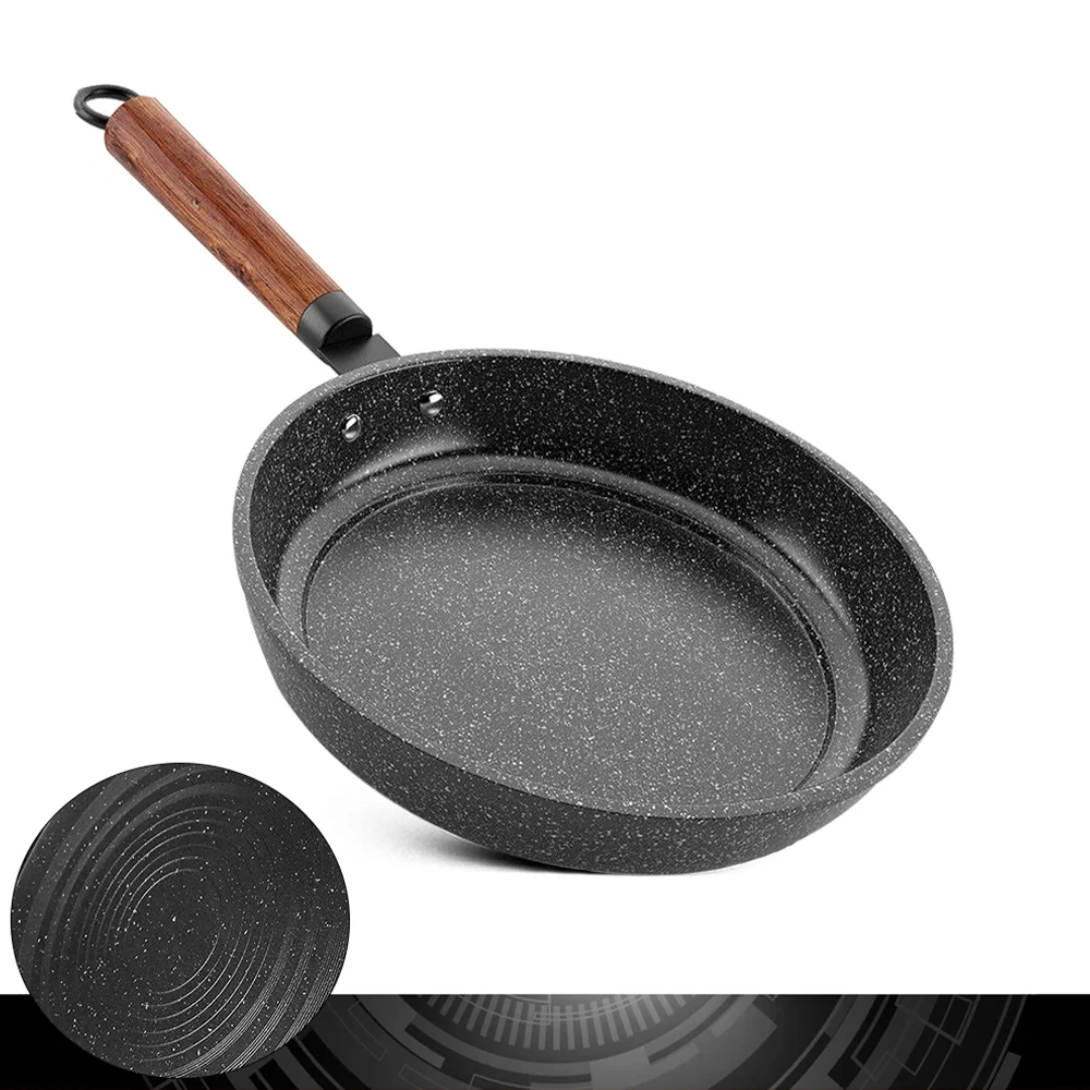 Frigideira Antiaderente Ceramica Profissional Antiembola de Grande Tamanho Para Fogao Inducao e Gas Facil de Limpar e Durável