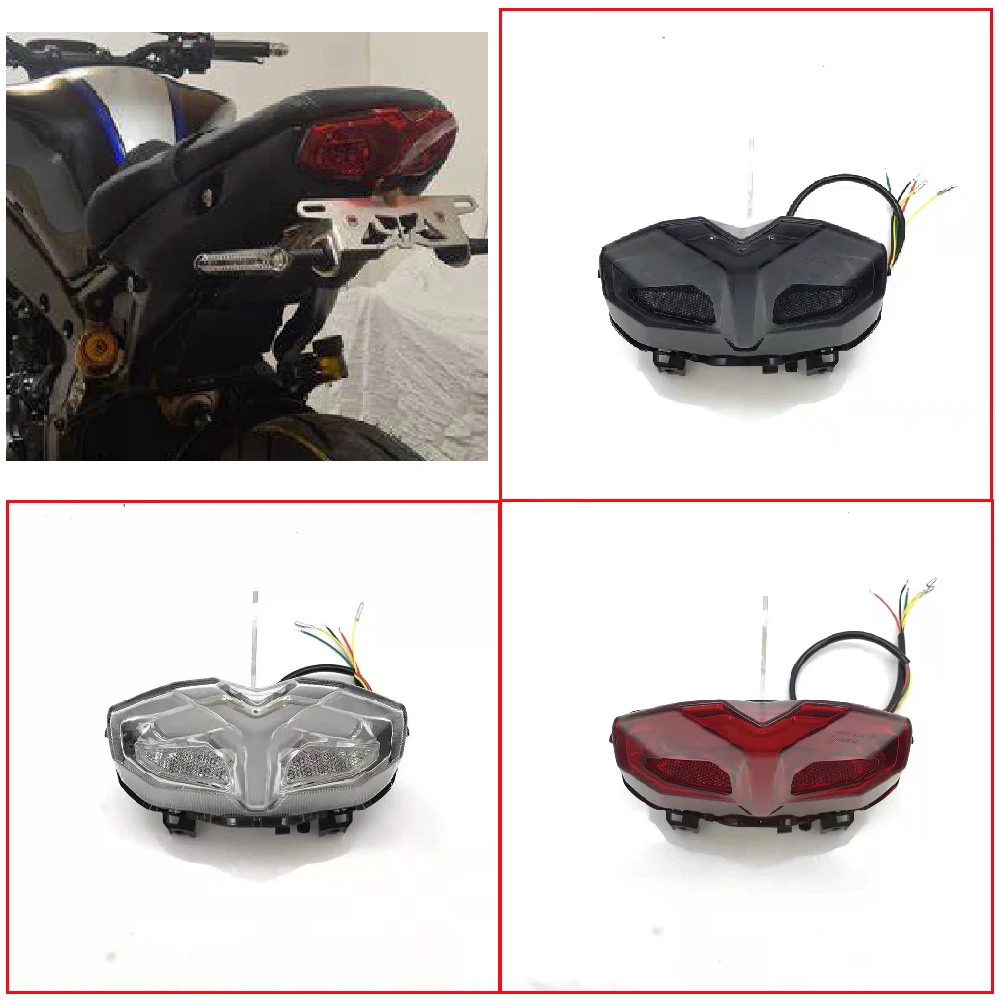 

Fits for Yamaha MT09 SP MT-09 ABS FZ-09 2021 2022 2023 2024 Motorcycle LED TailLight Brake And Turn Signal Integrated Tail Light