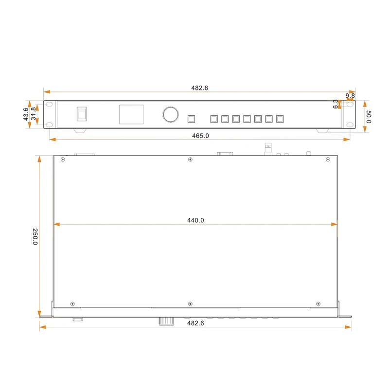 Novastar-controlador todo en uno V960, procesador de vídeo LED, V960