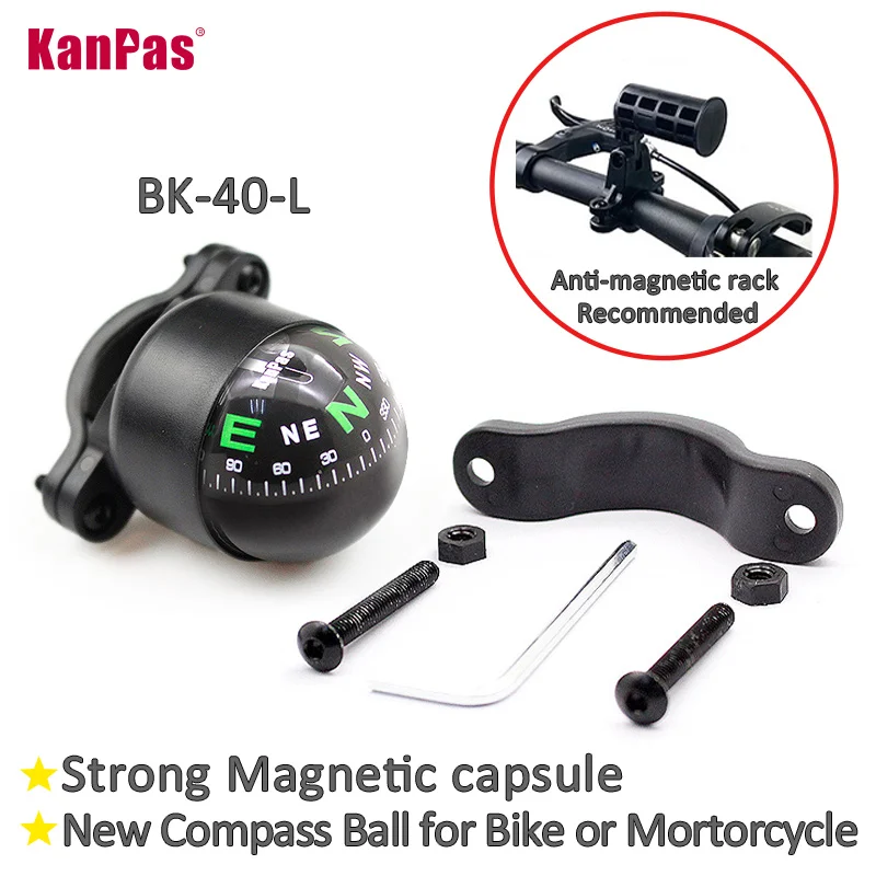 KANPAS bike compass with Locking system / bicycles and motorcycles compass/ handlebar compass/ Bike Accessories