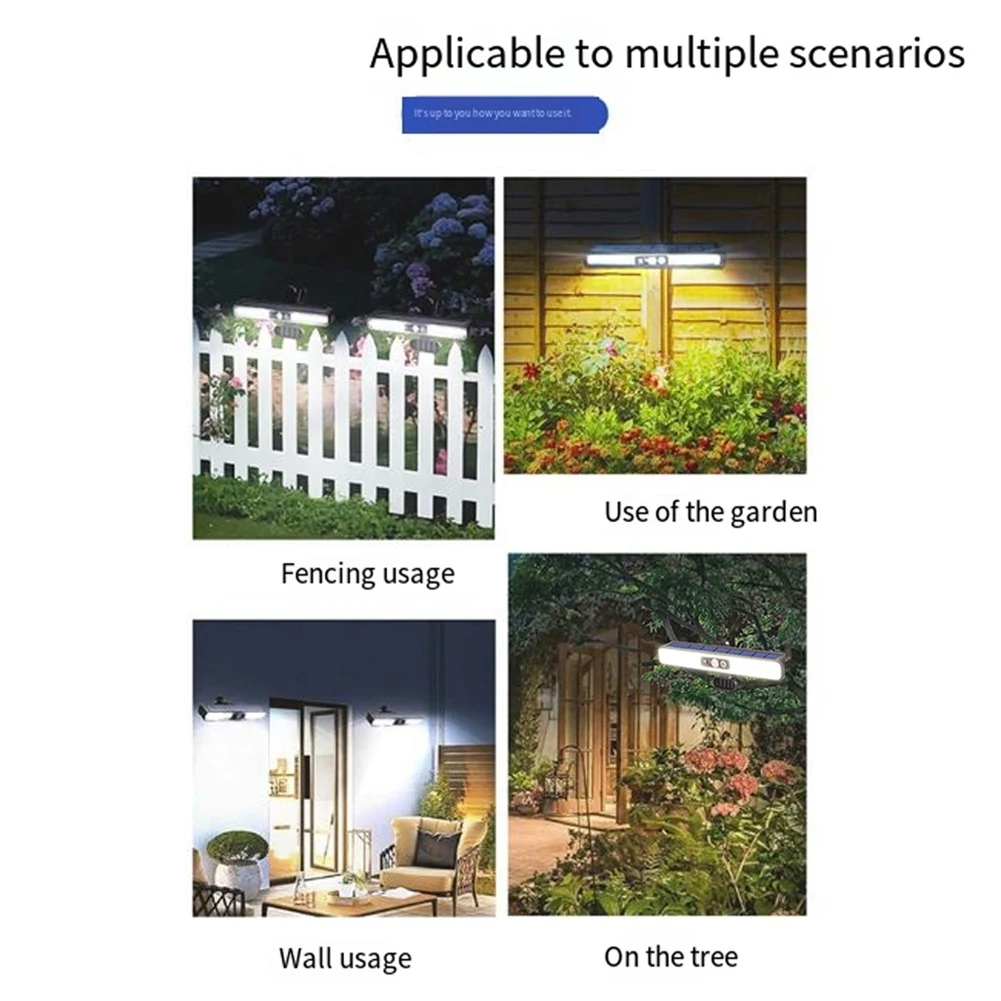 Hot Sale-Clip On Solar Motion Lights Outdoor 2 Pack Fence Lights Outside For Fence Garage Camping