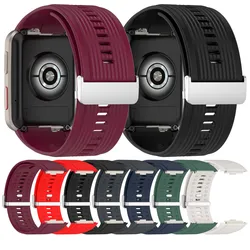 Silicone Watch Band Bracelet For Huawei Watch D watch Strap Soft Steel buckle Wristband Waterproof Belt Replacing the sports wat