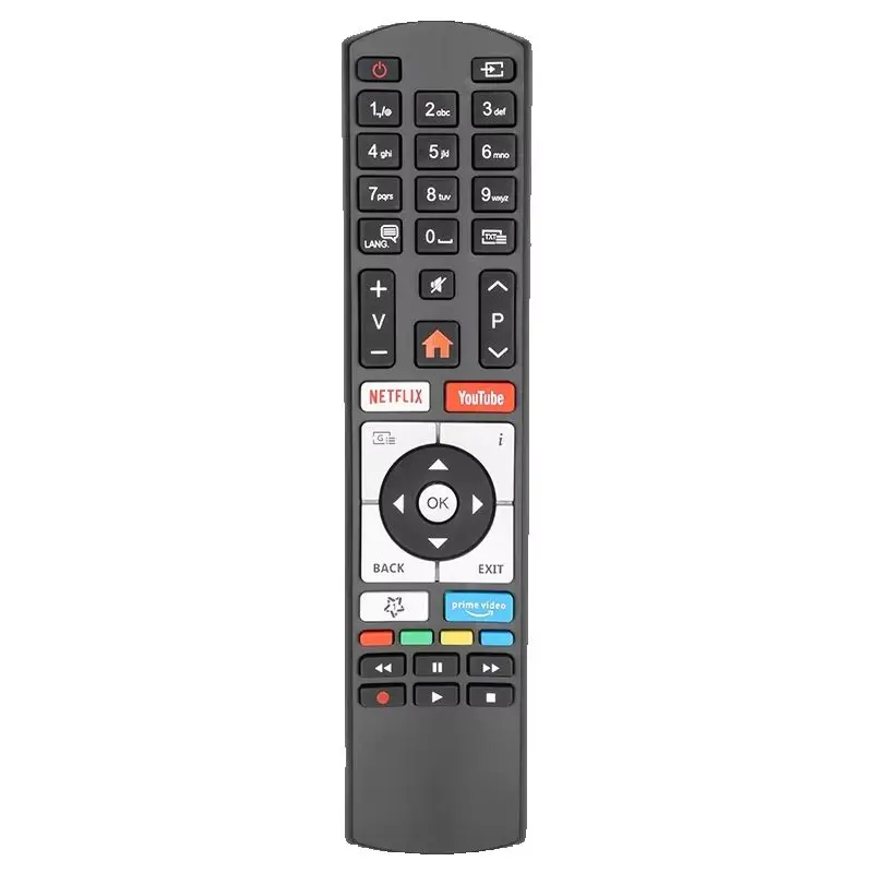 Remote Control For Telefunken Ednwood Smart TV 32DTH531 40DTF531 49DTU652 55DTU652 Replacement Controller With NETFLIX YouTube P