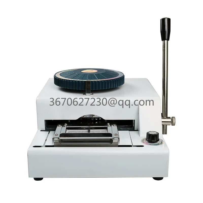 68D Manual DIY Convex Character Coding Machine Membership Card Date Coding Typewriter