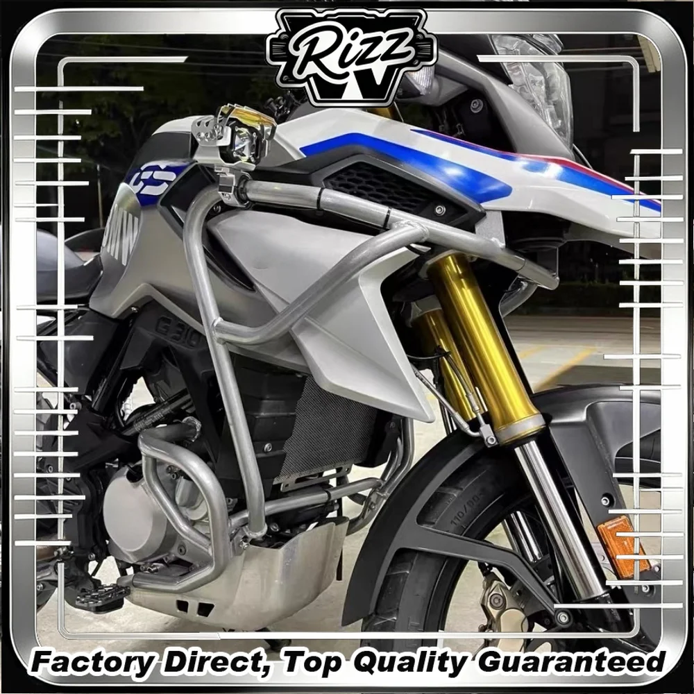 For G 310 R/G 310 GS customization accessories - motorcycle bumpers, engine protection bars, crash protection bars
