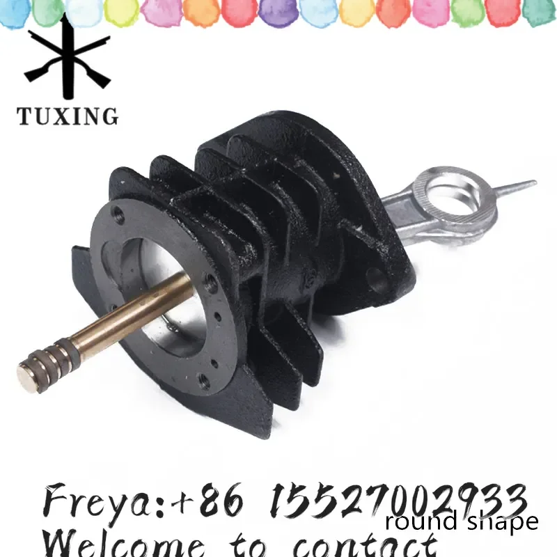 TUXING 30mpa single cylinder high pressure air pump 3/4 special accessories, cylinder connecting rod push rod piston