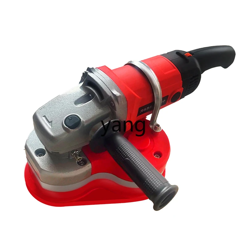 YJQ handheld cement grinder multi-functional concrete floor putty three-head dust-free floor grinder