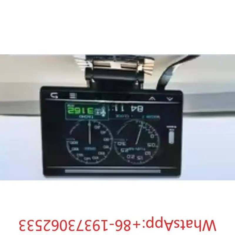 Compteur multifonction OBD + GPS X7 pour modification automobile, avec affichage de la température de l'eau, de l'huile, du facteur de pénétration (G), et gyroscope