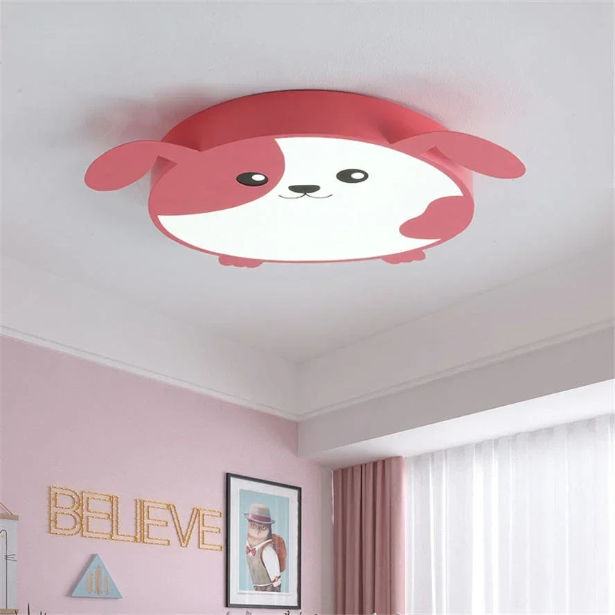 

nordic creative puppy Acrylic ceiling lamp for living room kids bedroom dining table light fixtures baby home deco led luminaire