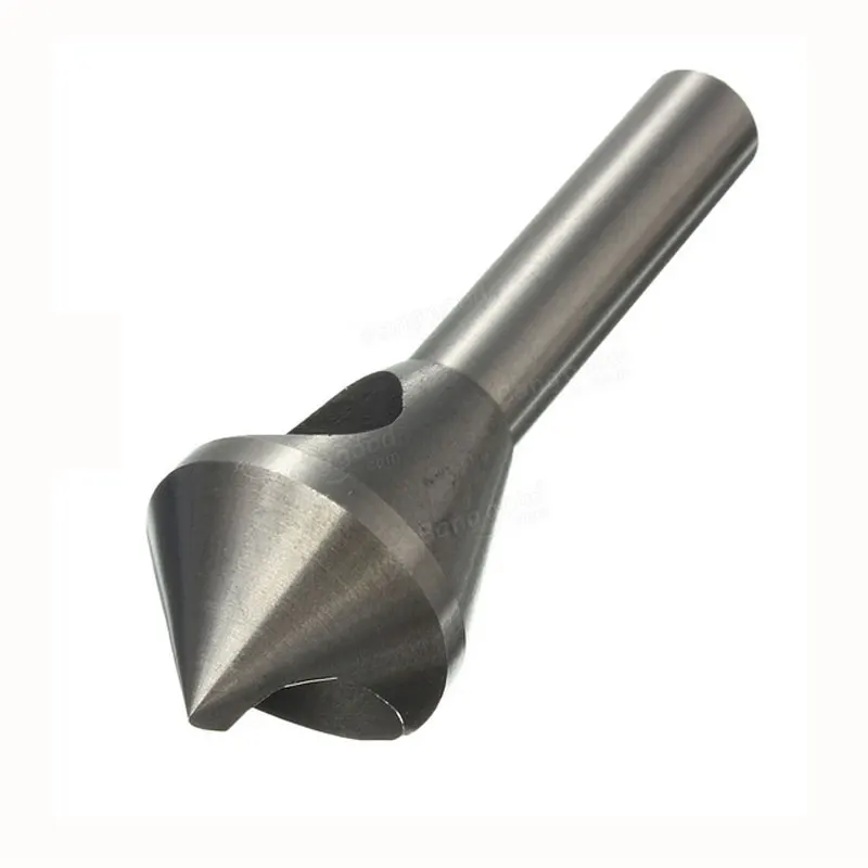 Binoax 4Pcs Countersink Deburring Drill Bit Broca Metal Taper Stainless Steel Hole Saw Cutter Chamfering Power Tool