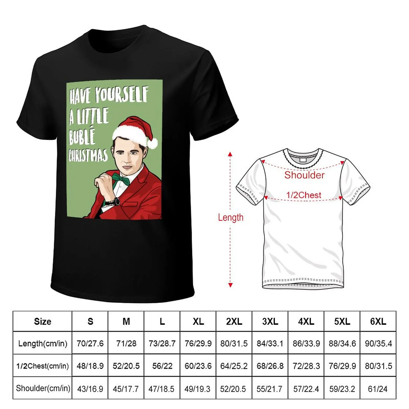 Have Yourself A Little Bublé Christmas - Michael Buble T-Shirt Trendy Pattern T-Shirt for Men