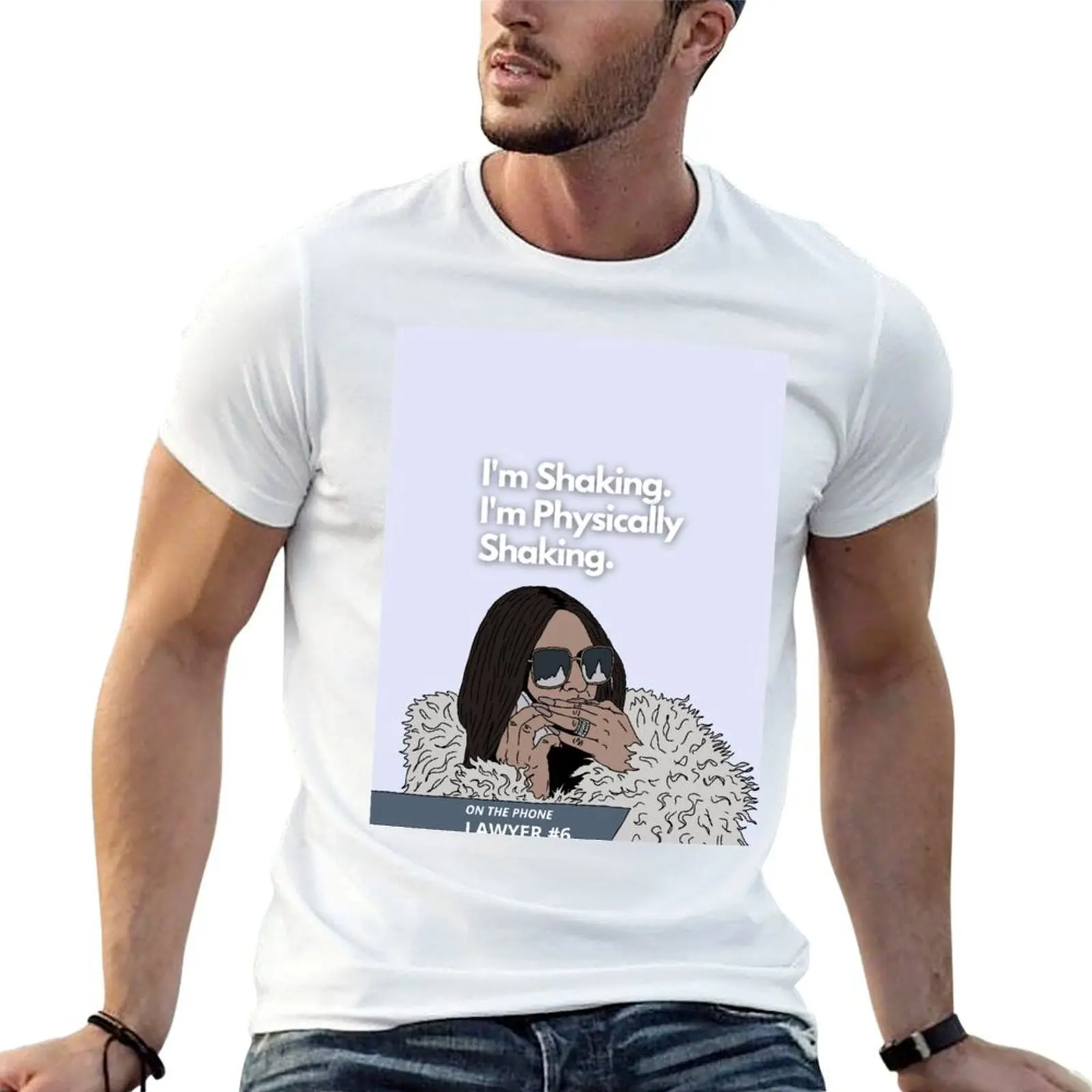 I'm Physically Shaking - Lisa Barlow - Real Housewives of Salt Lake City - RHOSLC T-Shirt cotton tshirt 100% T-Shirt