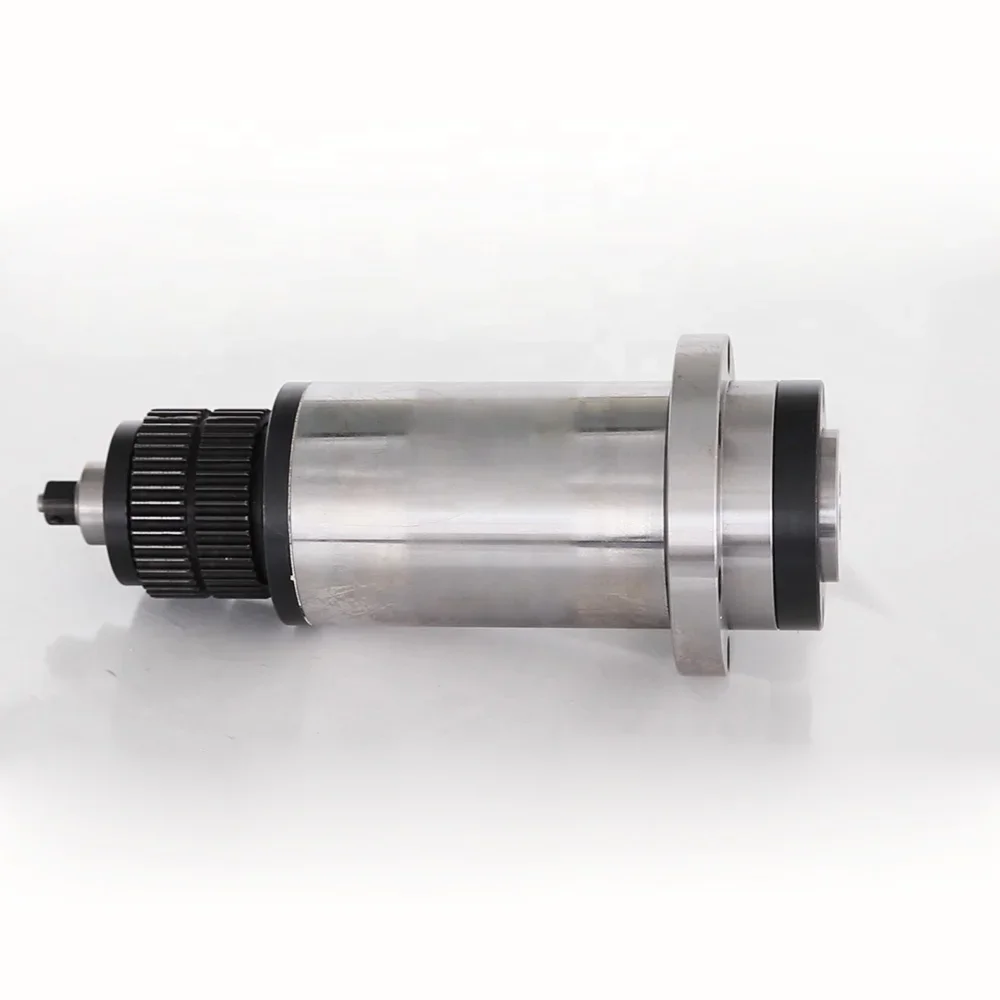 Center ISO20 Spindle with Pneumatic air Cylinder 8000rpm Belt Driven Atc Spindle 2