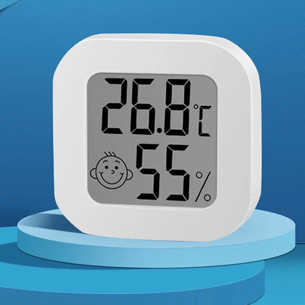 -50℃-70℃ Temperature and Humidity Sensor With Digital LCD Display Indoor Hygrometer Thermometer Detector 10%RH-99%RH