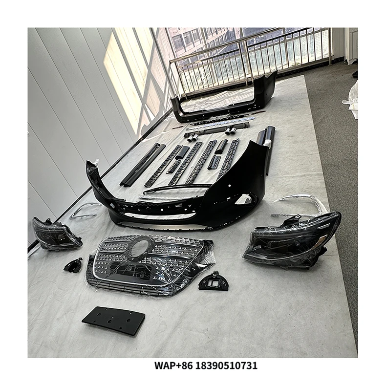 

Комплект обвеса из ПП-материала для рестайлинга Vito W447 в W448 (модели 2016-2023 гг. на 2024 год)