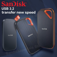 SanDisk SSD Portable Solid State Drive 4TB 2TB 1TB USB3.2 TypeC/A E81 E61 E30 External Drive For Laptop Camera Mobile Hard Disk