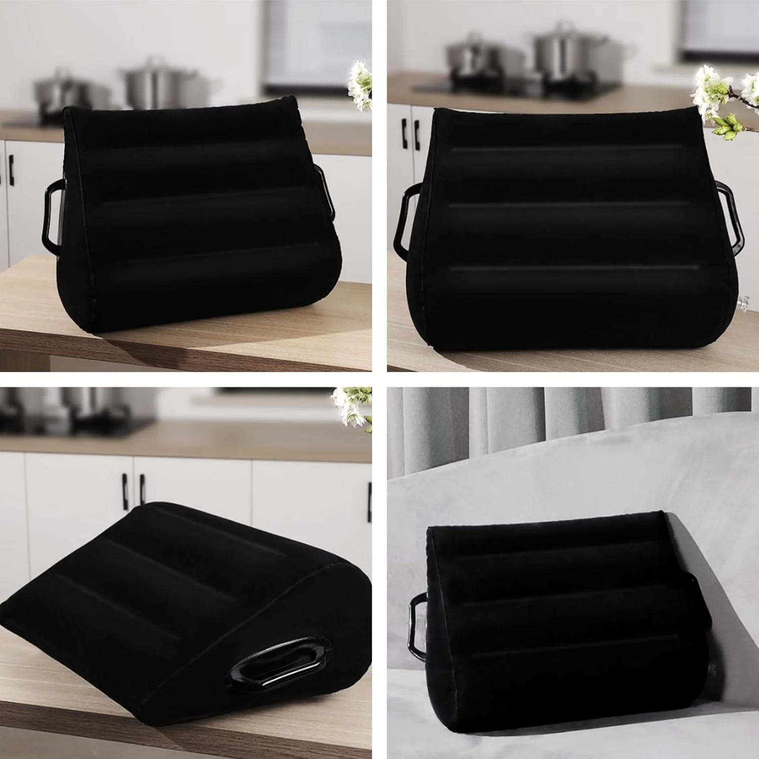 Inflatable  , Portable , Body Positioner, Lightweight   for Leg Lifting, Bed Use, Travel, Quick Inflate Deflate