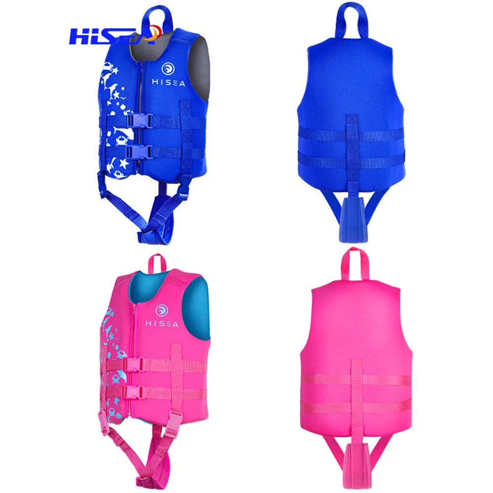 Neopreen Children's Life Jacket, Drijfvest, Watersport, Strand, Surfen, Zwemmen, Zeilen, Raften, Veiligheid, Nieuw