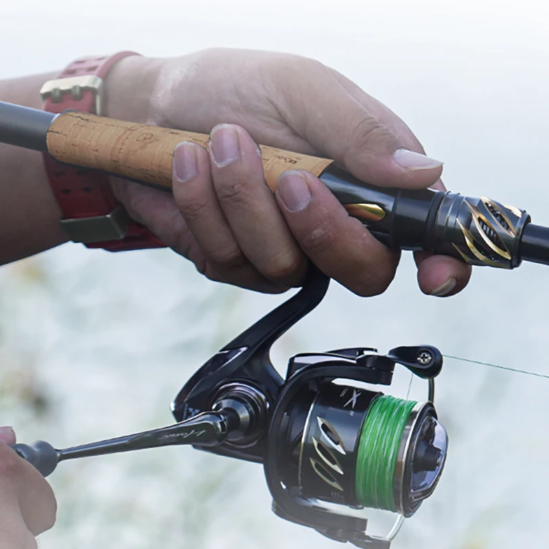 Histar MS-X Youth II1.98M-2.4M F Section Cork Handle High Carbon Rod & MS-X spinning reel Fishing Combo - Image 5