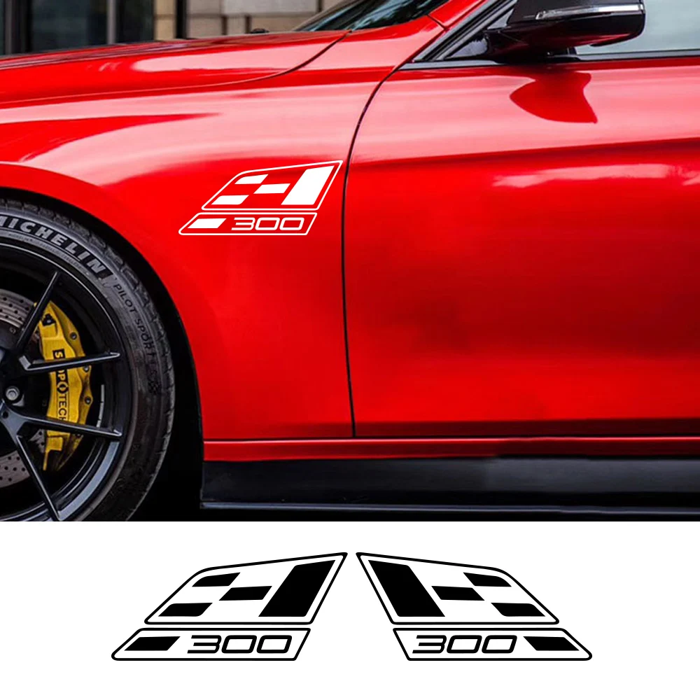 2 Pcs Vinyl Side Stripes Decal Stickers For SEAT CUPRA 300 Raceflag LEON 5F Ibiza 6J Corsa