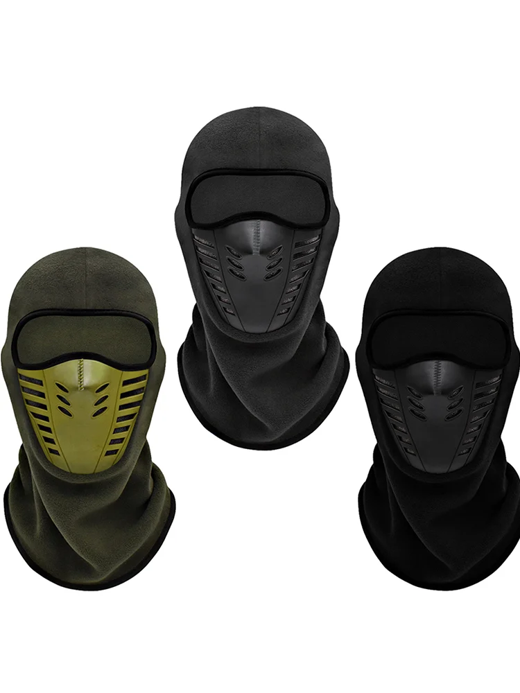 AliExpress 1Pieces Outdoor Cycling Mask Fleece Thermal Face Mask Men Warm Motocycle Riding Motobike Biker Winter Mountaineering Scarf