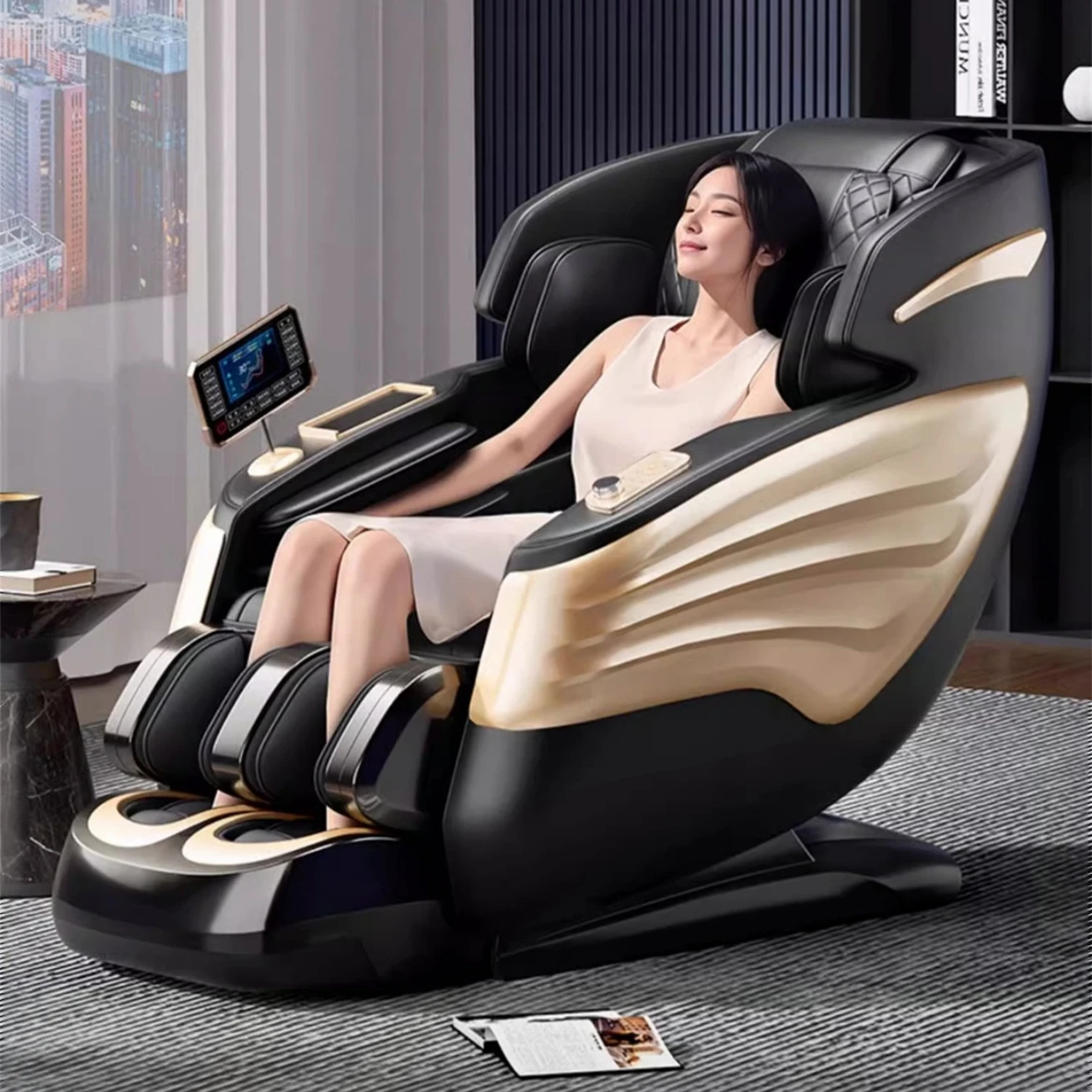 L14 New Massage Chair for Body Neck Foot Leg Massage Chairs Pedicure Chair With Massage Full Body Zero Gravity Shiatsu
