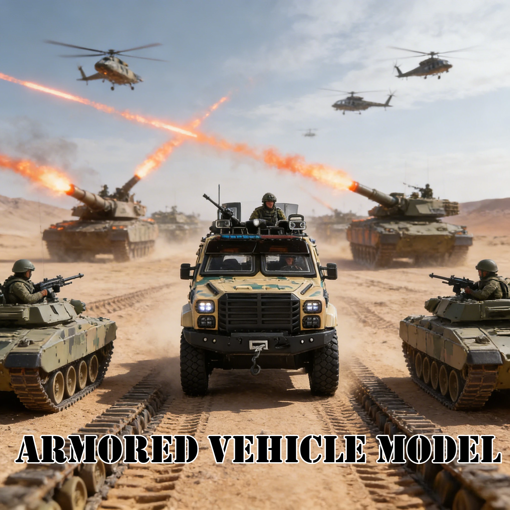 

1:24 моделирование Swordtooth Tiger взрывозащищенный автомобиль бронеавтомобиль сплав модель внедорожника рулевое управление звук и свет