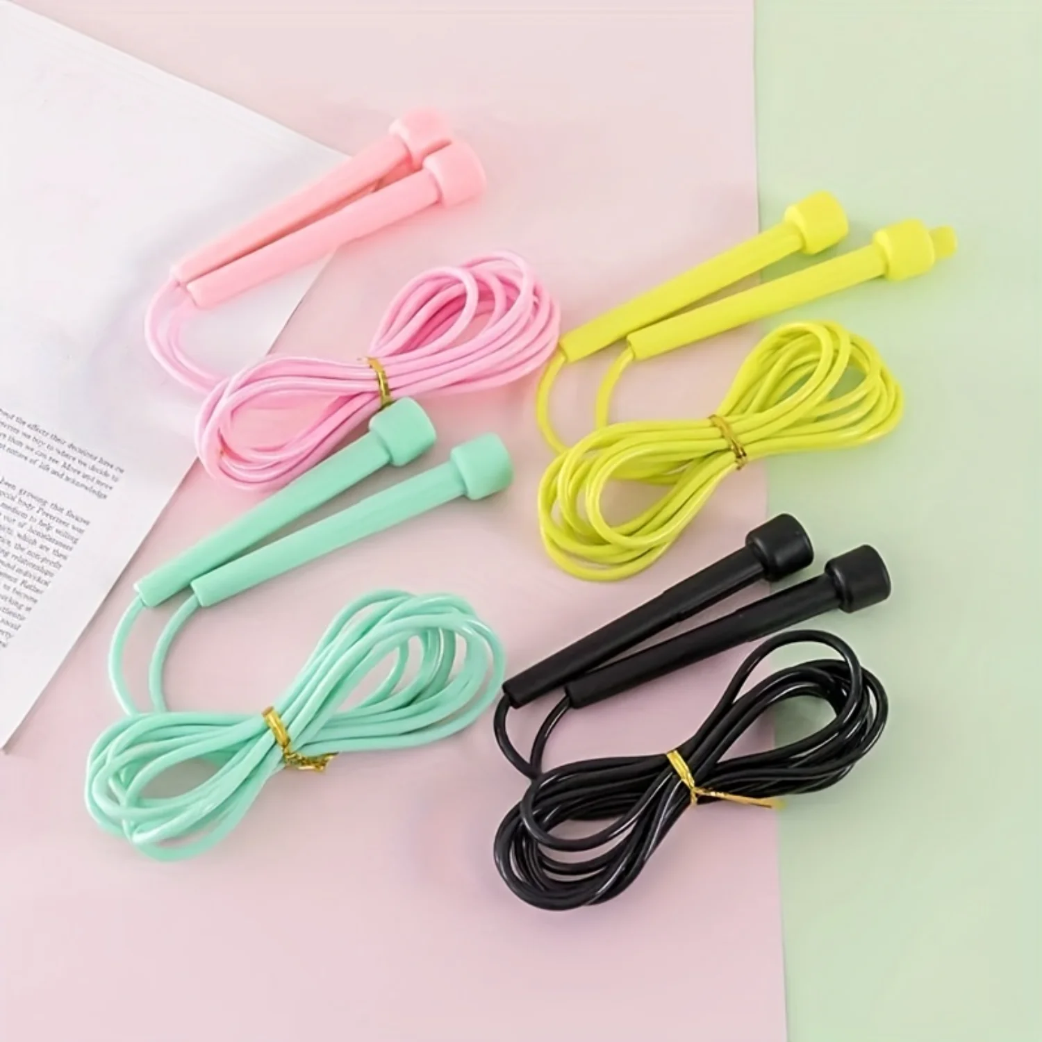 

Adjustable Anti-Slip Jump Rope for Student Training & Fitness - Ideal for Jumping Workouts, Physical Exercise, and Sports