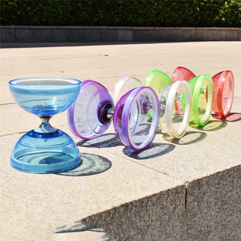 

Stable Performance-Diabolo Yoyo Elderly People Toy Kids Juggling Fitness Set Tpu Toy For Child Bearing Classic
