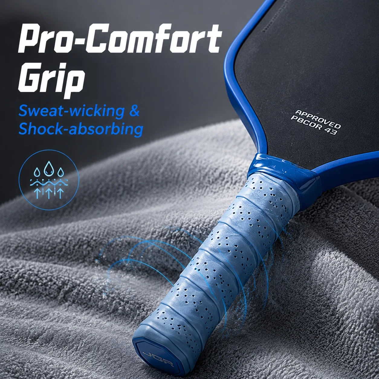 WNONSO Gen 5 Foam Core CFC Carbon Fiber Pickleball Paddle J6CR High Bounce Pickleball Racket Responsive Face for Quick Volleys image 6
