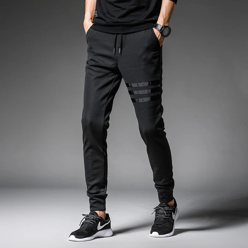 

Men's Casual Gym Pants Track Sports Joggers SweatPants mid Waist Slight Stretch Youthful Vitality All Seasons Loose Fit Long ...