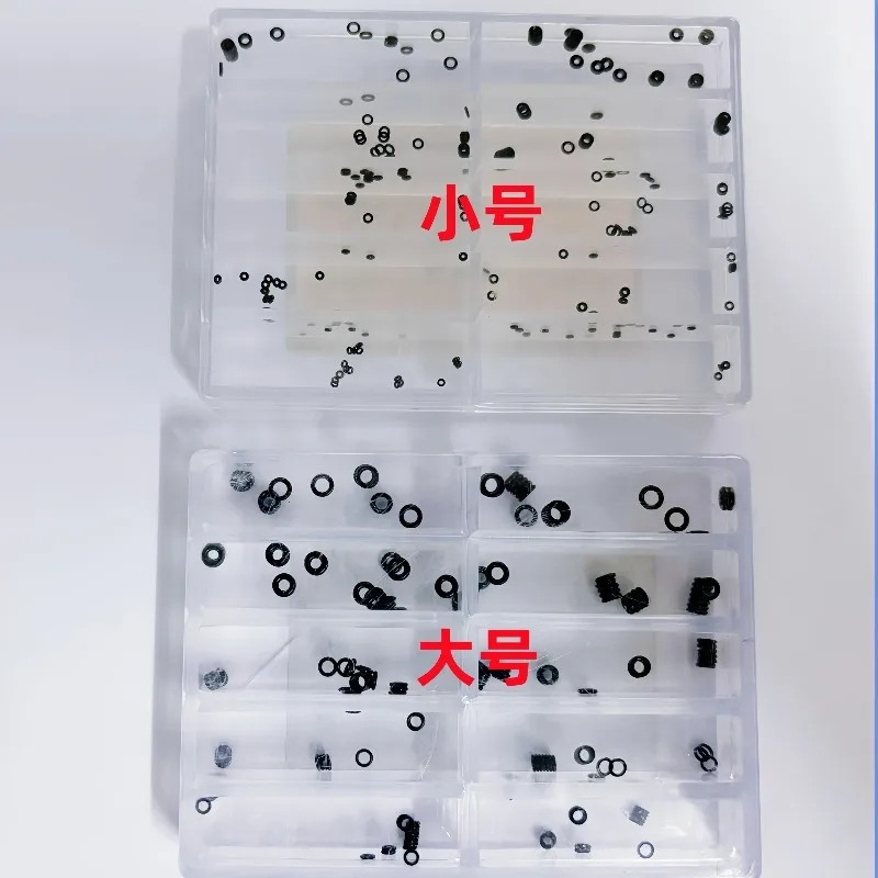 أدوات إصلاح الساعة، حلقة مقاومة للماء لرأس مقبض الساعة، مواصفات مختلفة، مجموعة صغيرة وكبيرة، مجموعة إصلاح الساعات #2