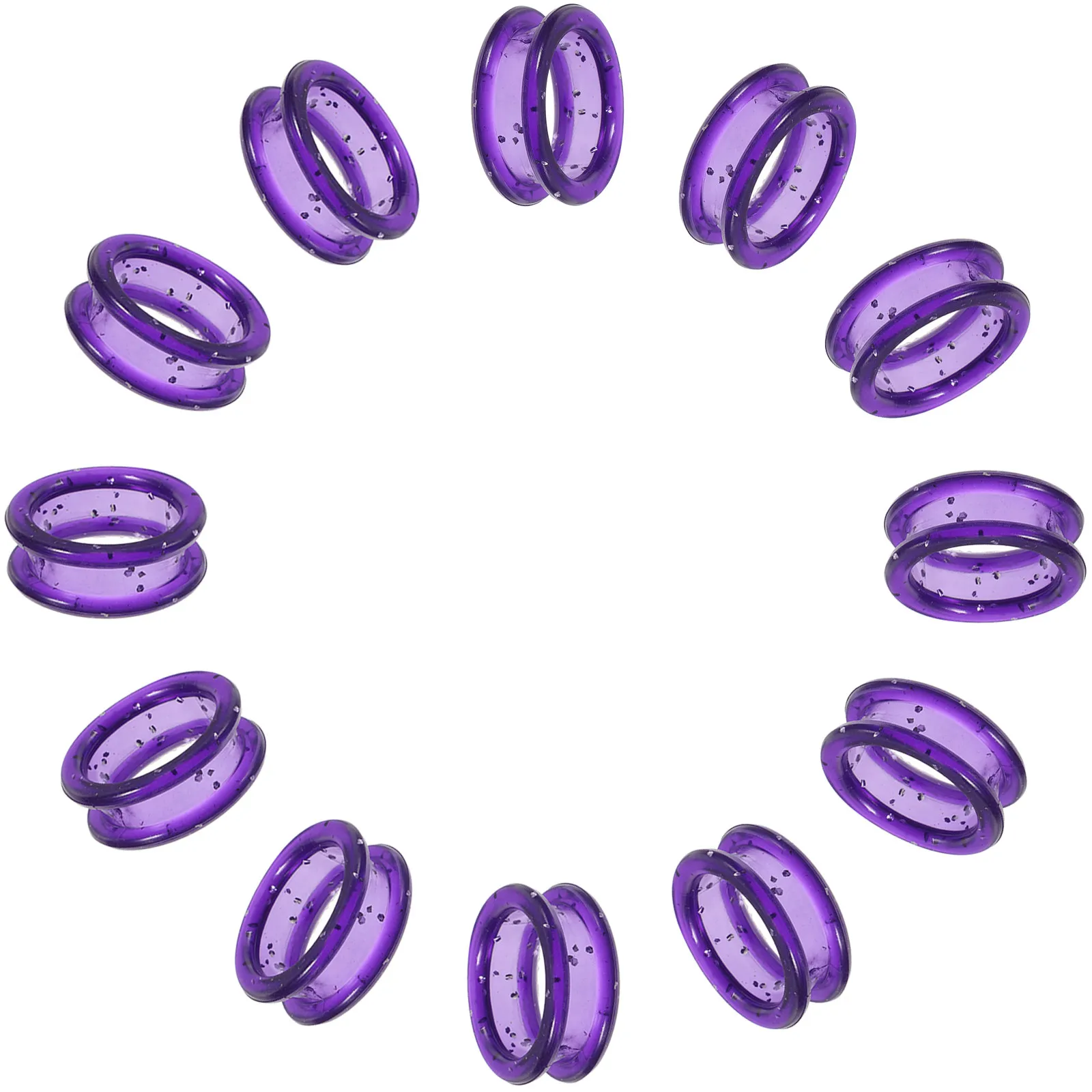 

12Pcs Silicone Finger Rings for Scissors Soft Thumb Inserts Protective Grip Rings Dog Grooming Shears Nail Clippers Pet Grooming